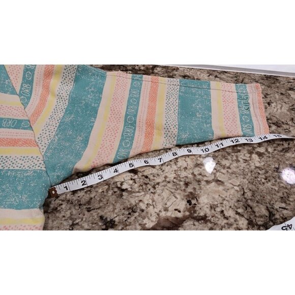 ORB Large Women's Hoodie Striped Pullover Hooded Sweater Excellent Condition - Picture 9 of 11